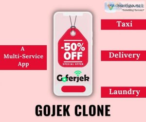 Flat 50% off on-demand gojek clone script - ?goferjek?