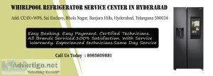 Whirlpool refrigerator service center in hyderabad