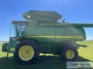 2009 John Deere 9870 PRWD Combine For Sale In LaMoure North Dako