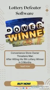 Do you really really want to win the lottery