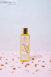 Cold-pressed almond oil is good for baby hair