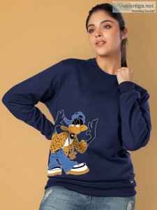 Shop new range of women sweatshirt online in india at beyoung