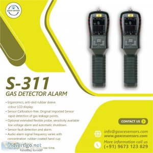 S311 gas detector alarm from gaxce sensors - environmental, heal