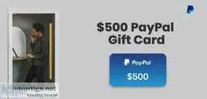 Win 500 Paypal Gift Card