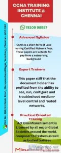 CCNA Training Institute in Chennai