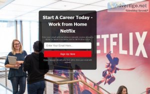 Start a career today - work from home netflix