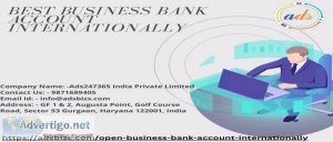Ads247365 helps you to open the best business bank account inter
