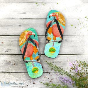 Get The Trendy Flamingo Style Slipper At Vibrand