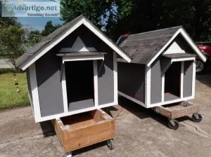 New dog houses
