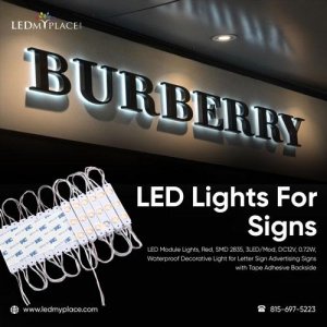 Get High-Quality Long-Lasting LED Lights for Signs at LEDMyplace