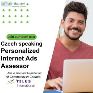 Czech speaking Personalized Internet Ads Assessor in Canada