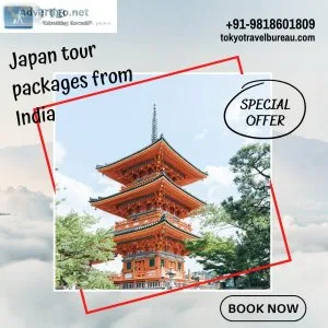 Best Japan tour packages from India