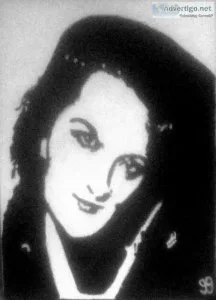 Actress Meryl Streep GG &ndash 11&Prime x 14&Prime Canvas Painti