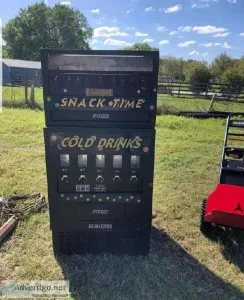 Vending machines available for sale