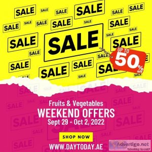 Weekend offers at day to day hypermarket