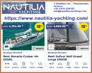 Rent a yacht charter in dodecanese