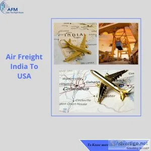 Air freight india to usa