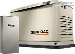 Generac G0071720 10 kW Guardian Home Standby Generator bisque