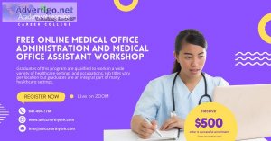 FREE Medical Office Administration Online Workshop Oct 4th