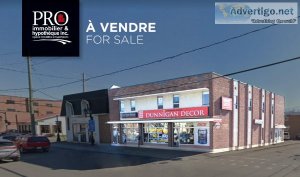 Commercial building for sale downtown St-Jerome