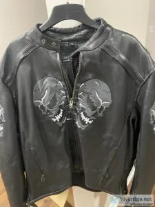 Mens and ladies leather jackets