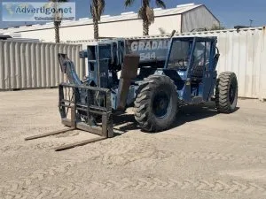 GRADALL 544 ROUGH TERRAIN REACH FORKLIFT 42202225