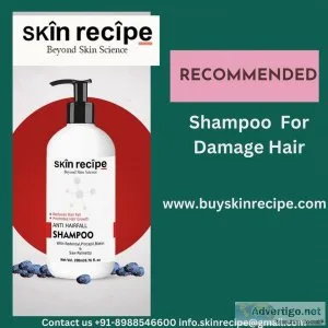 Recommended shampoo for damaged hair | skin recipe