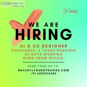 Hiring For UXUI Developer
