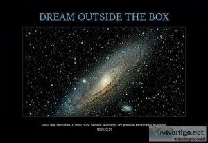 Dream Outside the Box - Poster to Kickstart Your Dreams