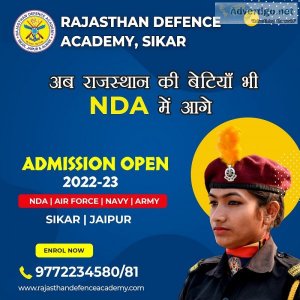 Nda, airforce, navy & army preparation with rajasthan defence ac