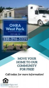 MOVE YOUR HOME TO OUR COMMUNITY FOR FREE
