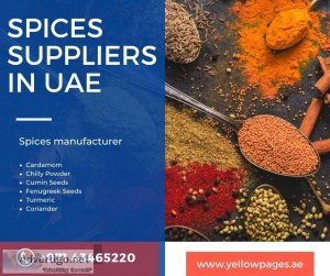 Top listed spices suppliers in uae