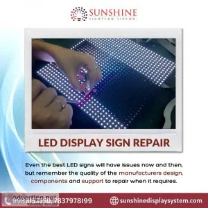 Led video wall repair