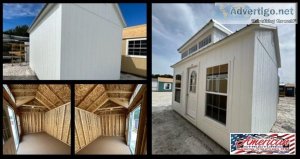 Check out this gorgeous 10x16 Side Utility
