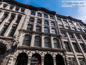High-end condominium located in Old Montreal&rsquos Heritage Sit
