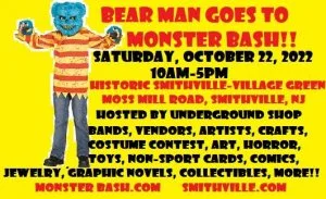 Bear Man Comics at Monster Bash