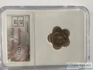 2 x rare collectable gold coins
