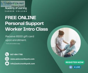 Become a Personal Support Worker