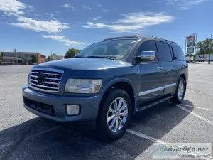 2009 Infiniti QX56 Leather third row 4wd