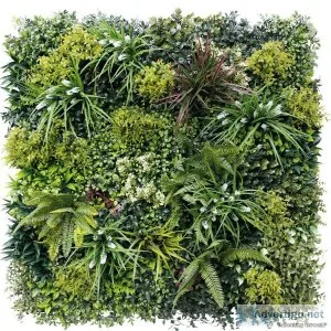 Lush Spring Vertical Garden  Green Wall UV Resistant 100cm X 100
