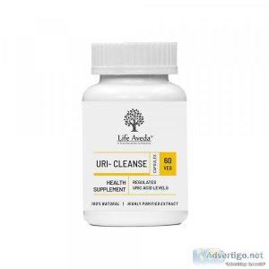 Life aveda uri-cleanse - reduce uric acid and gout pain