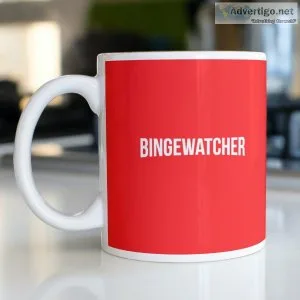 Binge Watching &quotBinge Watcher&quot Red Net TV TV Movie Strea