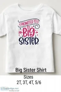 Promoted to Big Sister Toddler T-Shirt