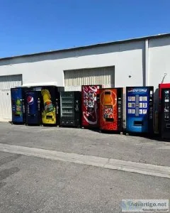 Vending machines for sale  used and new machines available.
