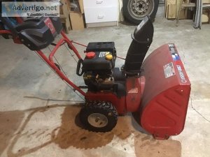 24 inch Troy-Built snowblower