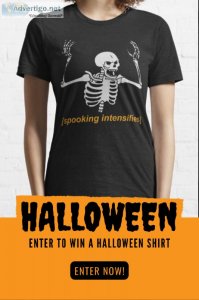 Enter to win a FREE Halloween Shirt