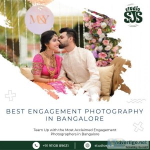 Best engagement photographers in bangalore | studio sjs