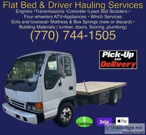 Flat Bed and Driver Hauling Services