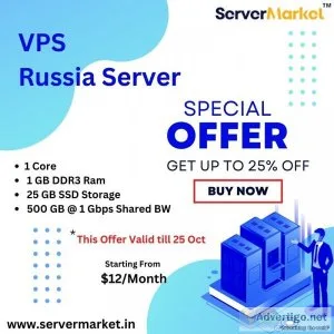 Russia vps server ? starting from $12/month | servermarket