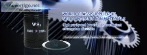 Nano tungsten disulfide, synthesied high purity bismuth sulfide,